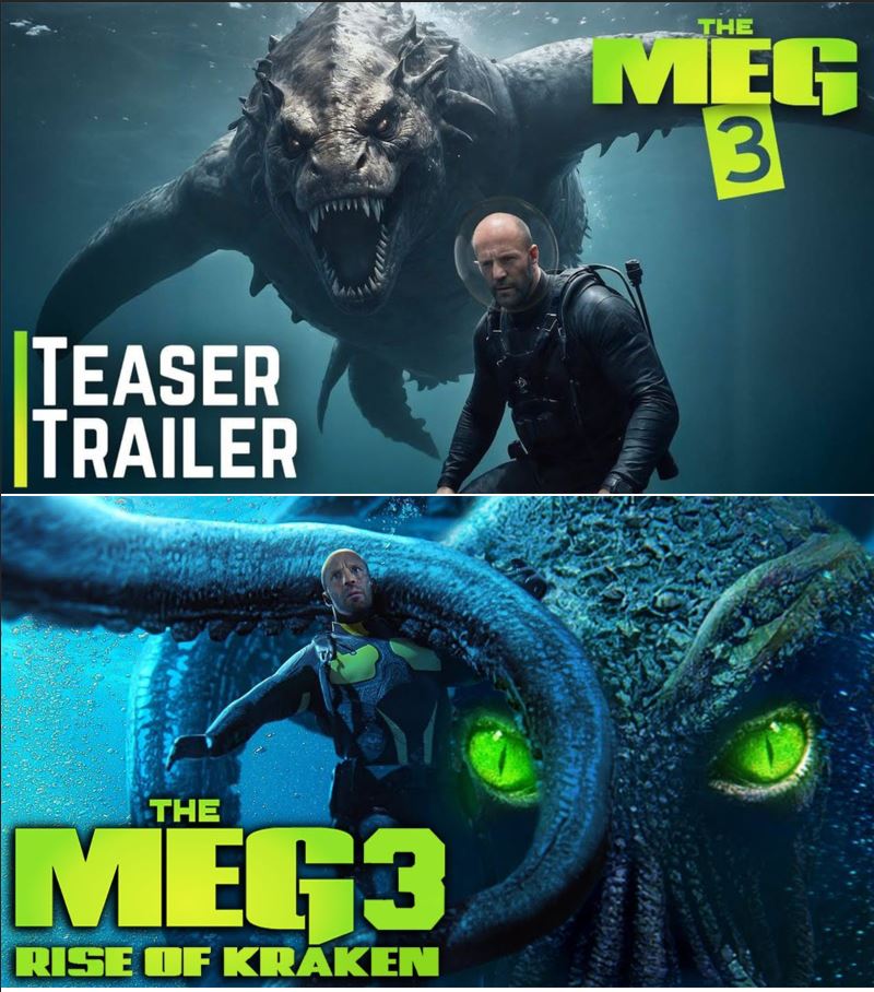 THE MEG 3 (2024) Jason Statham Movie